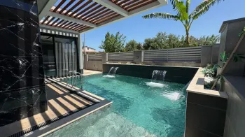 Izmir modern Urla villa with heated swimming pool
